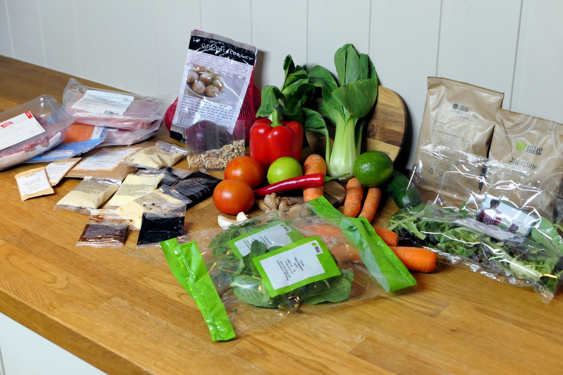 Menyen fra HelloFresh