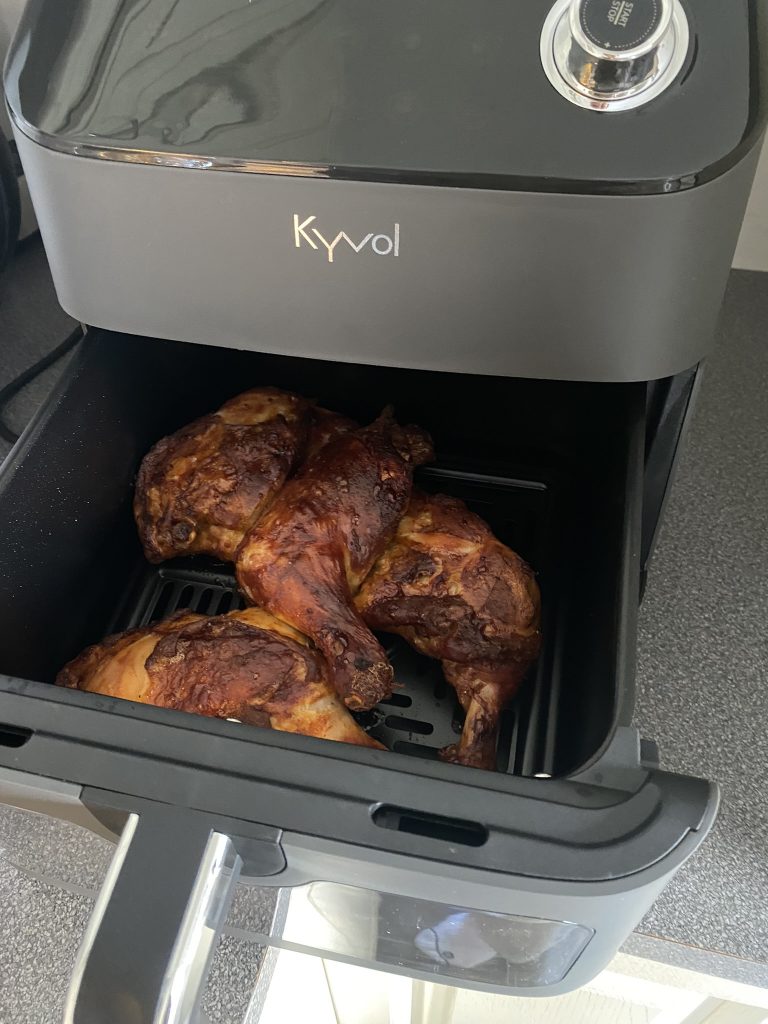 Kapasitet i Kyvol AirFryer