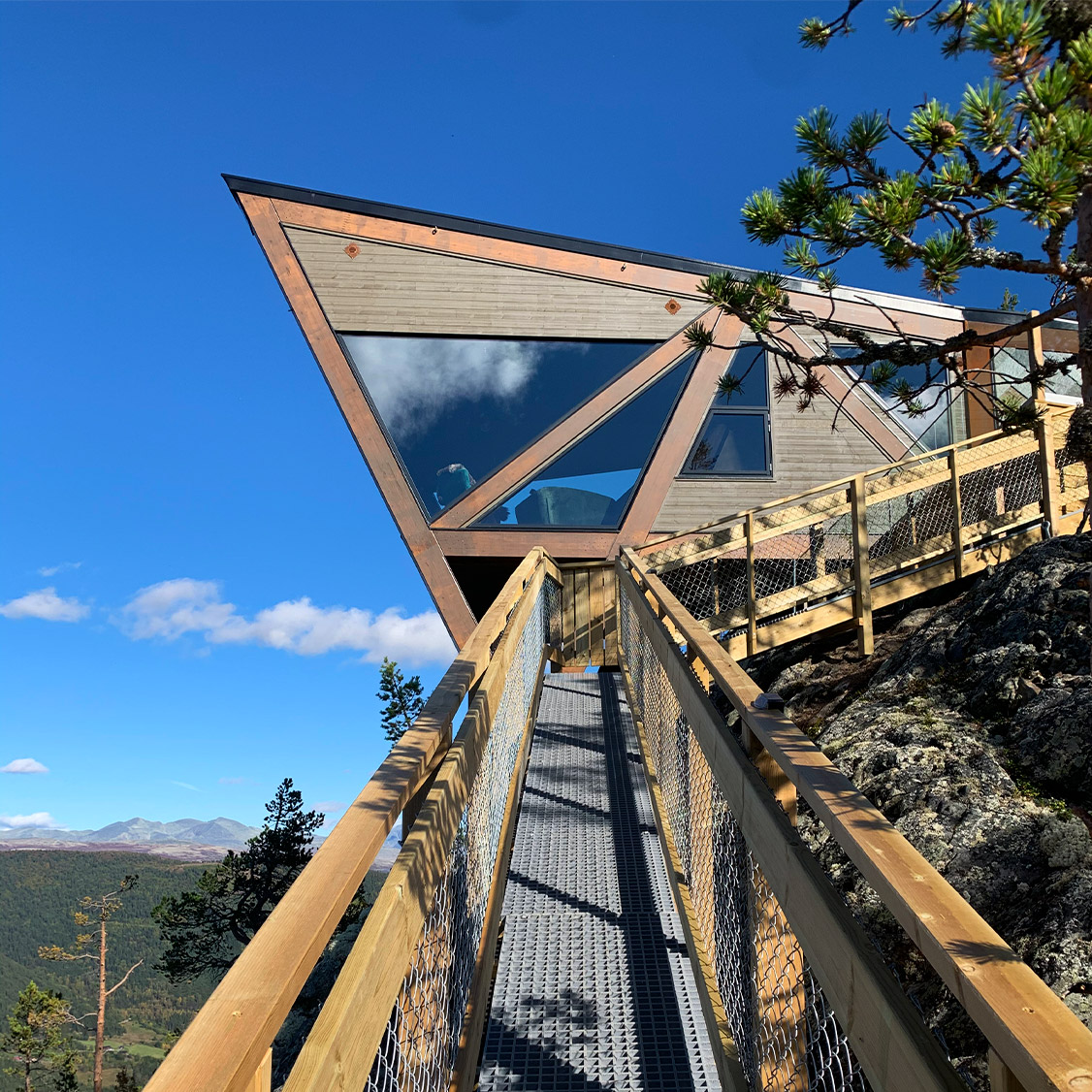 Fantastisk utsikt hos EagleNest Eco Lodge