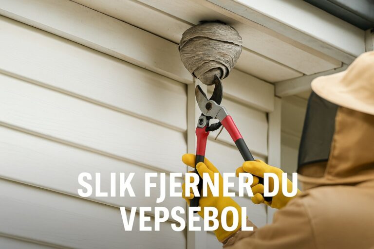 Fjerning av vepsebol