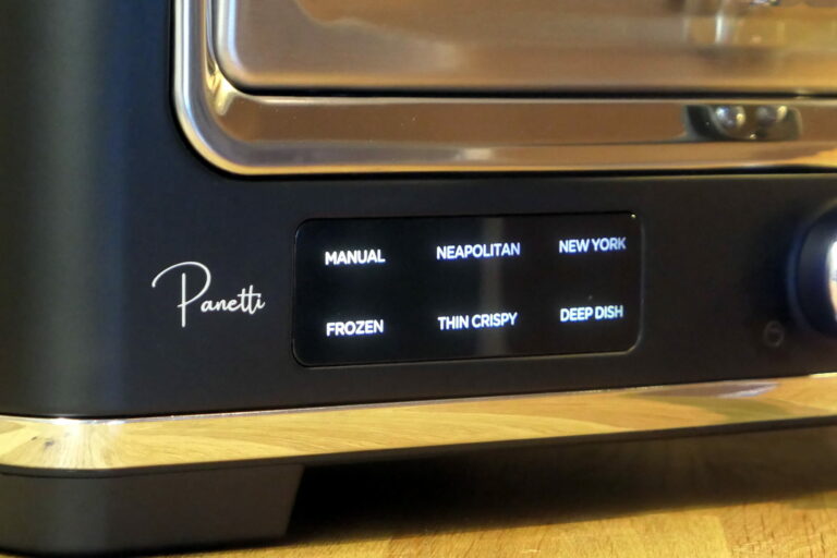 Panetti Pizzetta Pro kontrollpanel